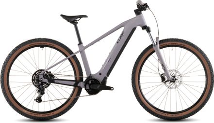 Cube Reaction Hybrid Performance 600 Electric Hardtail MTB Shimano 9S 600 Wh Bosch 75 Nm 29'' Plum Grey Purple 2026