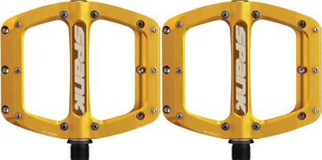 Spank Spoon Reboot Flat Pedals Gold