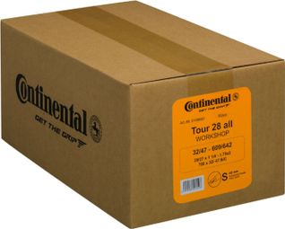 CHAMBRE A AIR VELO 700 x 32-47 CONTINENTAL VALVE PRESTA  42 mm (CARTON DE 50 PIECES)