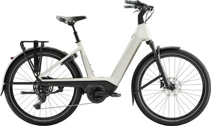 Vélo de Ville Électrique Trek Charter+ 4 R9 Lowstep Shimano Cues 9V 800Wh 700 mm Blanc 2026