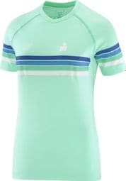 Compressport Women's IronMan Seaside Green Short Sleeve Jersey