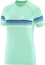 IronMan Women's Seaside Green Compressport Short Sleeve Jersey