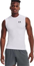 Under Armour HeatGear White Heren Compressietank
