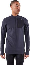 Kiprun 1/2 Zip Run 900 Warm Maglia a maniche lunghe Nero