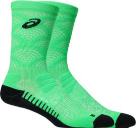 Asics Performance Run Crew hoge sokken Groen