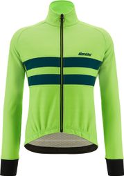 Santini Colore Halo Jacket Fluo Green