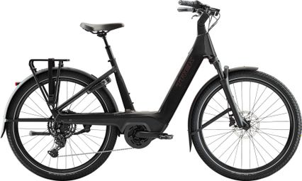Vélo de Ville Électrique Trek Charter+ 4 R9 Lowstep Shimano Cues 9V 800Wh 700 mm Noir 2026