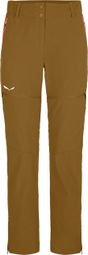 Pantalon 2-en-1 Femme Salewa Talvena 2 Marron