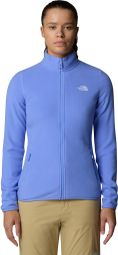 The North Face 100 Glacier Full Zip Fleecejacke Blau Damen