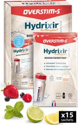 Boisson Énergétique Overstim.s Hydrixir Antioxydant Assortiment d'Arômes 42g x15