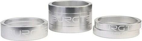 Entretoises de Direction Burgetec Kit Argent