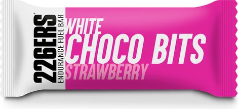 Barre énergétique 226ERS Endurance Fuel Bar Choco Bits Chocolat Blanc/Fraise - 60g