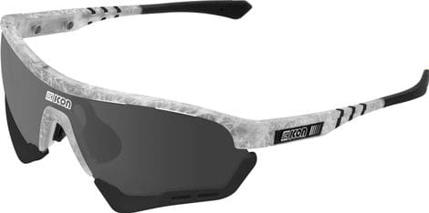 Scicon Sports Aerotech SCN PP Lunettes De Soleil De Performance Sportive (Scnpp Multimiror Silver/Matt Gelé)