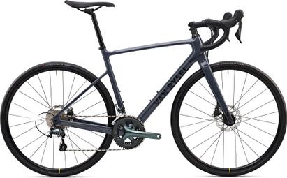 Bicicletta da strada Van Rysel NCR CF Shimano Tiagra 10V 700mm Grigio 2023