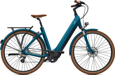 Electric City Bike O2 Feel iSwan City Up 5.1 Univ Shimano Altus 8V 432 Wh 26'' Cobalt Blue