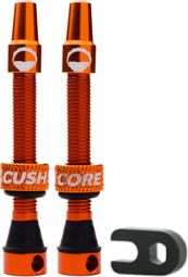 Cushcore Tubeless Valves - 55mm - Orange (Pair)