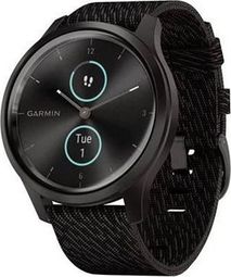 Garmin vivomove Style - Montre connectee avec aiguilles mecaniques et ecran tactile couleur - Dark Grey