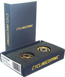 CyclingCeramic Jockey Wheels Shimano 10 / 11s (Edición Limitada Oro)