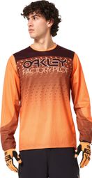Oakley Seeker Gradient Long <p>Sleeve Jersey</p>Orange