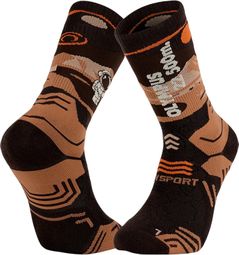 Chaussettes BV Sport Trek Summit Lyocell Olympus Marron