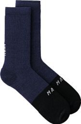 Maap Division Merino Socken Blau/Schwarz