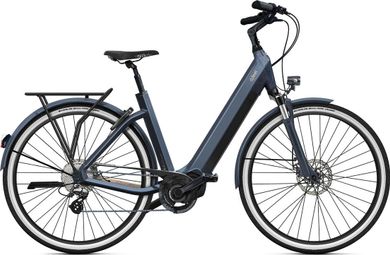 Electric City Bike O2 Feel iSwan City Up 5.1 Univ Shimano Altus 8V 540 Wh 28'' Gris Anthracite