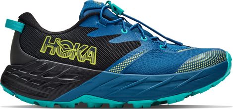 Hoka Speedgoat 7 Blue/Black Trail Running Shoes for Kids