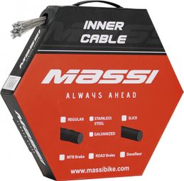 Box of 100 Massi STI Derailleur Cable 1.1x2000mm