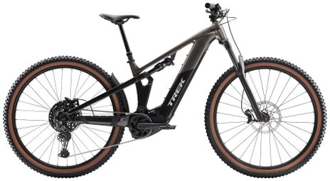 VTT Électrique Tout-Suspendu Trek Powerfly+ FS 4 Shimano Cues 10V 600Wh 27.5'' Gris/Noir Gén. 4