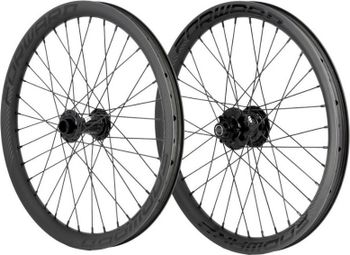 Roues Carbone Pro Forward Joyride V3 Disc Noir Mat 20/15mm