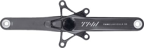 THM Carbones Clavicula SE Compact (110 BCD) Powermeter Cranks Matte Carbon (zonder kettingblad)