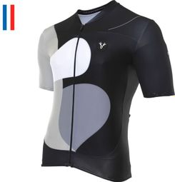 Maillot Manches Courtes LeBram Testanier Noir Coupe Ajustée