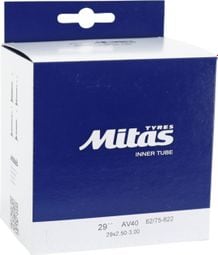 CHAMBRE A AIR VELO 29 x 2.50-3.00 RUBENA-MITAS VALVE STANDARD