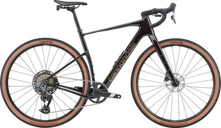 Cannondale Topstone Carbon 2 AXS SmartSense STVZO Gravel Bike with SRAM GX Eagle AXS 12-speed drivetrain, 700 mm, Black Copper Ore, 2026