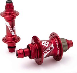 Moyeux Pride Control V1 Exp 10mm 28H Rouge
