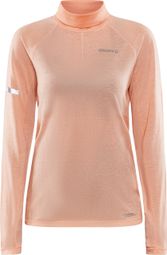 Craft ADV SubZ Wool 2 Langarmtrikot Beige Damen