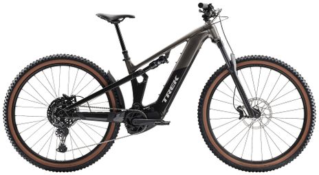 VTT Électrique Tout-Suspendu Trek Powerfly+ FS 4 10V 600Wh Bosch 120 Nm 29'' Gris/Noir Gén. 4