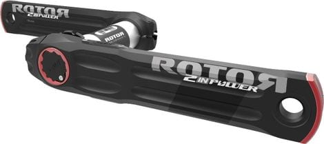 Rotor 2 Inpower Direct Mount Vermogensmeter Crankset (zonder kettingbladen) Zwart