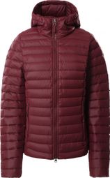 The North Face Stretch-Down Hoodie Red Women