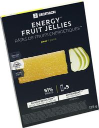 Decathlon Nutrition Pâtes de Fruits Energétiques Poire 5x25g