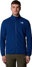 The North Face 100 Fleece Full Zip Jacket Blue Men