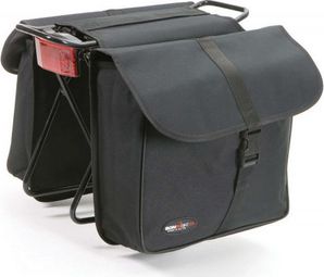 B-Urban Double Luggage Carrier Bags Black