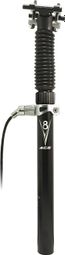 Ice Lift V8 Telescopic Seatpost Delux External Passage Black / Green (With Order)