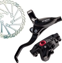 Clarks M2 Front Hydraulic Disc Brake (Rotor 160 mm) Black