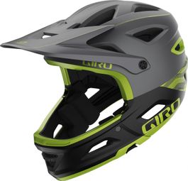 Giro Switchblade Mips Removable Chinstrap Helmet Grey Green Matte