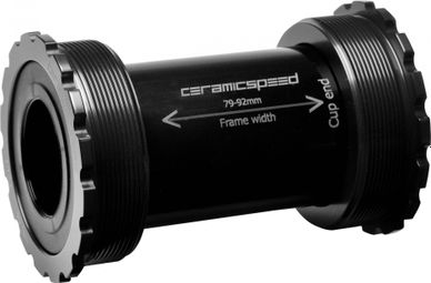 Boîtier de pédalier CeramicSpeed T47-86 Shimano 47x86/85 SH/FSA/Rotor 24mm