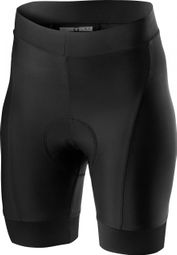 Shorts sin tirantes Castelli Prima Mujer Negro Gris Oscuro