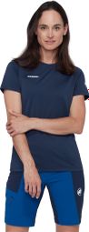 Mammut Ducan FL Funktions-T-Shirt Blau Damen