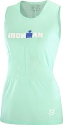 Compressport Women's IronMan Seaside Tank Top Green