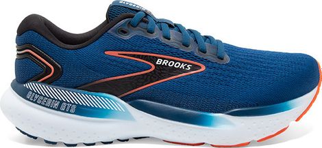 Produit Reconditionné - Chaussures Running Brooks Glycerin GTS 21 Bleu Rouge Homme